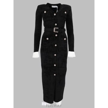 26 F/W 셀프 포트레이트 드레스 AW26-099M-B_BLACK B0042308947