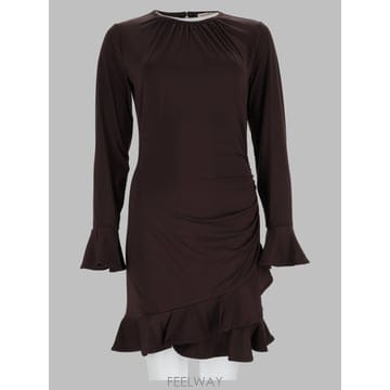 26 F/W 마이클 코어스 드레스 MT683J5H6J201_CHOCO B0042308999