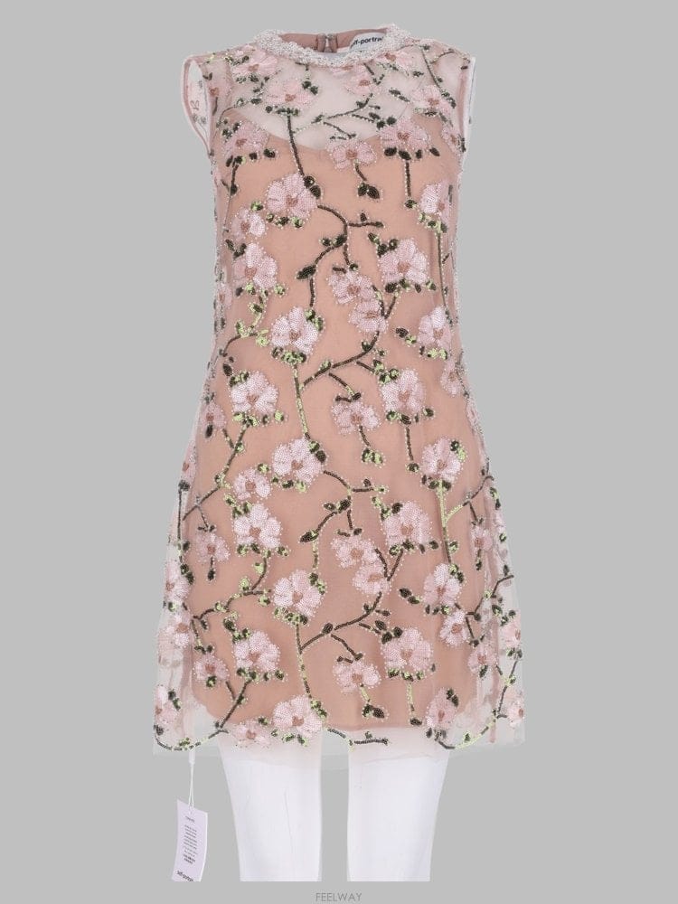 Self Portrait 26 F/W ���� ��Ʈ����Ʈ �巹�� AW26-164S-P_PINK B004230900726 F/W ���� ��Ʈ����Ʈ �巹�� AW26-164S-P_PINK B004230