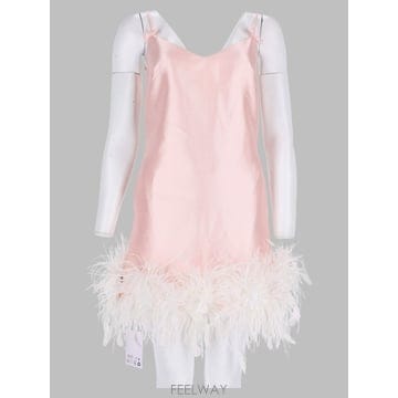 26 F/W 셀프 포트레이트 드레스 AW26-006S-P_PINK B0042309050