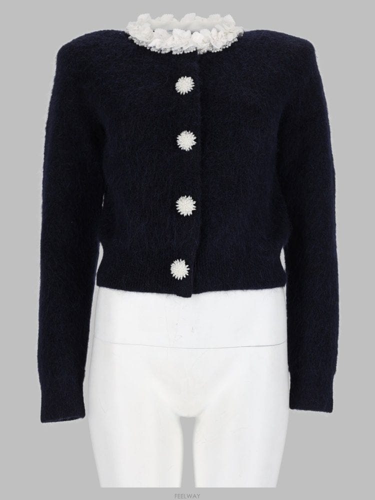 Self Portrait 26 F/W ���� ��Ʈ����Ʈ ������ AW26-176T-N_NAVY B004230907626 F/W ���� ��Ʈ����Ʈ ������ AW26-176T-N_NAVY B004230