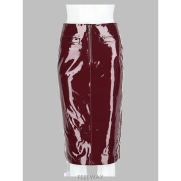 26 F/W 셀프 포트레이트 스커트 AW26-080MSK-PU_PUR B0042309085