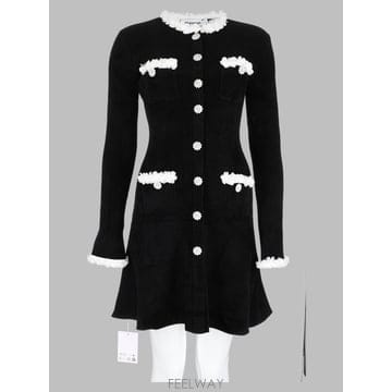 26 F/W 셀프 포트레이트 드레스 AW26-099S-B_BLACK B0042309106