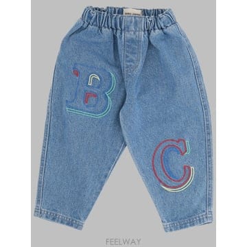 26 F/W 보보쇼즈 BC 엠보시드 데님 팬츠 (KIDS 상품) B2 B0042312935