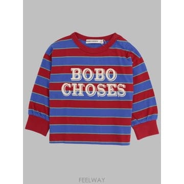 26 F/W 보보쇼즈 보보 CHOSES 엠보시드 스트라이프 티셔츠 ( B0042312937