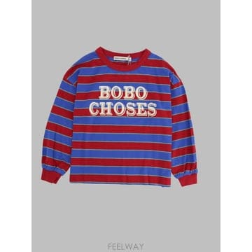 26 F/W 보보쇼즈 보보 CHOSES 엠보시드 티셔츠 (KIDS 상 B0042312943