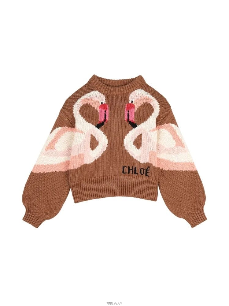Chloe ���ο� FLAMINGOINTARSIA �ΰ�-������̵� ������ (KI B0302329114���ο� FLAMINGOINTARSIA �ΰ�-������̵� ������ (KI B03