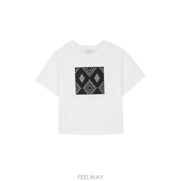 랑방 장식 로고 티셔츠 (KIDS 상품) N30399117 B0302329127