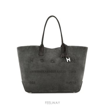 호간 HOGAN 어드레스 미디엄 그레이 쇼핑 백 KBW01TA330 B0302329883