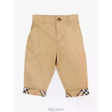버버리 CHECKCUFF 트라우저 (KIDS 상품) 8133472B B0302329889
