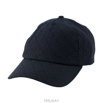 26 F/W 카사블랑카 모노그램 캡 CASABLANCA 코튼 블루 A B0732297489
