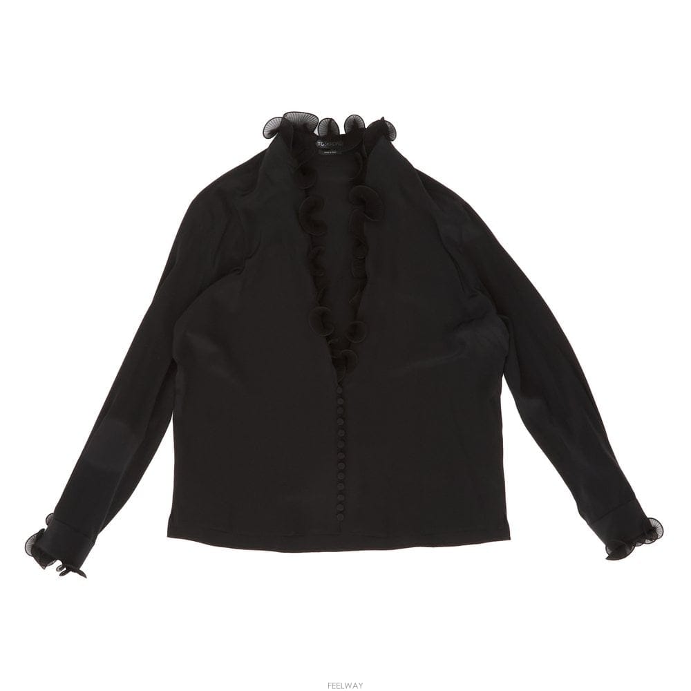 TOM FORD 26 F/W ������ ��ũ ũ���� �� �� RUFFLE �ο� ����� ���� B074230934826 F/W ������ ��ũ ũ���� �� �� RUFFLE �ο� ����� ��