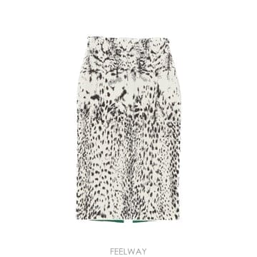 26 F/W 톰포드 LYNX 자카드 펜슬 스커트 GCK267YAE01 B0742317976