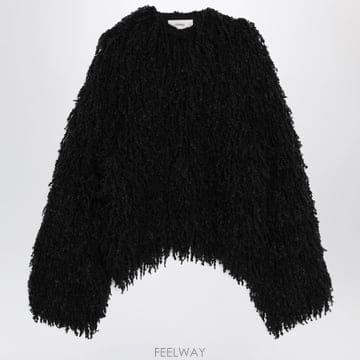 26 F/W 펜디 블랙 크롭 자켓 인 캐시미어 & 모헤어 FZJ625 B0052330146