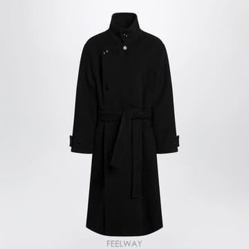 26 F/W 르메르 블랙 벨트 울 코트 CO1037LF1116-BK9 B0052330147