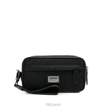 엠포리오 아르마니 로고 나일론 BEAUTYCASE EM007051A B0712330485