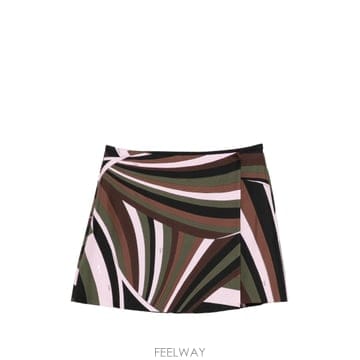 PUCCI Iride print wrap mini skirt 12296554905864 TP725707490