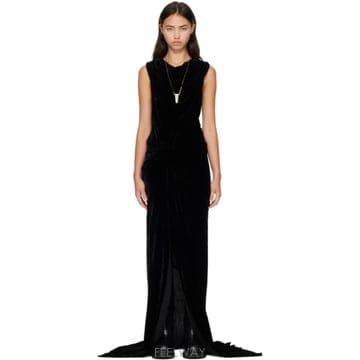 Rick Owens �������� ���� Ÿ�� ��Ʈ���� �ƽ� �巹�� RO02F5595 V TP877870314�������� ���� Ÿ�� ��Ʈ���� �ƽ� �巹�� RO02F5595 V TP
