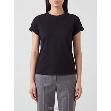 Brunello Cucinelli ���ڷ� ��ġ�ڸ� ���� Ƽ���� M0T18BD200 TP647249528���ڷ� ��ġ�ڸ� ���� Ƽ���� M0T18BD200 TP647249528