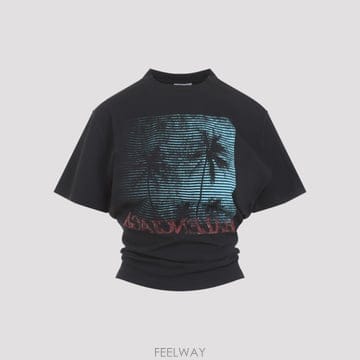 [A3] 발렌시아가 A0016U TUVO8 티셔츠 A0016U TUVO8 1000 BLACK