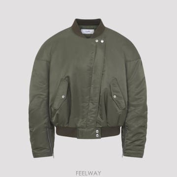 [D14]셀린느 RV19T0P55 02KK KAKI 남성 자켓 코트 아우터 Celine Bomber Jack