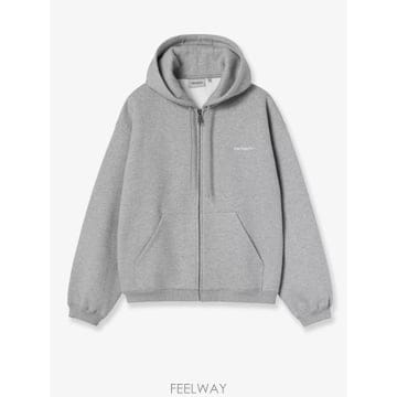 [N85]칼하트 I037114 남성 맨투맨 후드 스웨트셔츠 CARHARTT WIP Ebbert zip up 