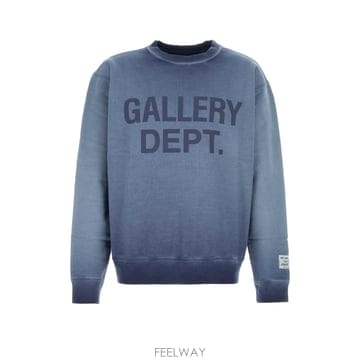 [X45]갤러리디파트먼트 OUT003 NAVY 남성 티셔츠 민소매 탑 Blue cotton sweatshir