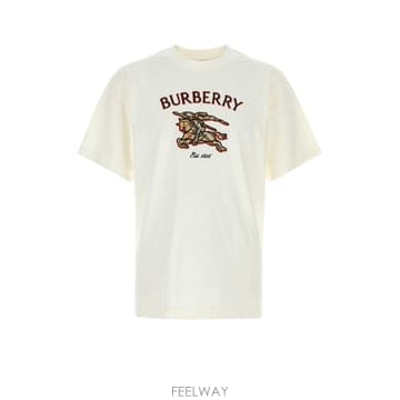 [X45]버버리 8132683 B7078 남성 티셔츠 민소매 탑 White cotton t shirt