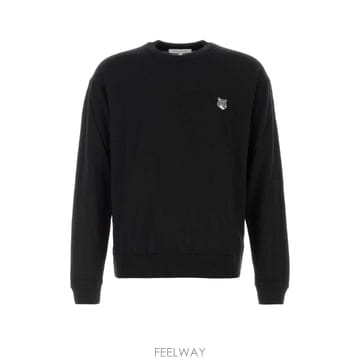 Maison Kitsune [X45]���� Ű���� MRMKJ04KT1220 P199 ���� ������ ��Ʈ ����� Black wool swea[X45]���� Ű���� MRMKJ04KT1220 P199 ���� ������ ��Ʈ 