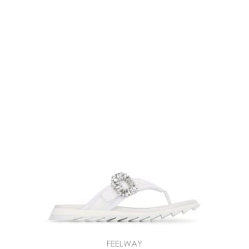 Roger Vivier [X45]������� RVW83245880U05 B001 ���� ������ ������ ������ ��Ʈ���� SLIDY FLI[X45]������� RVW83245880U05 B001 ���� ������ ������