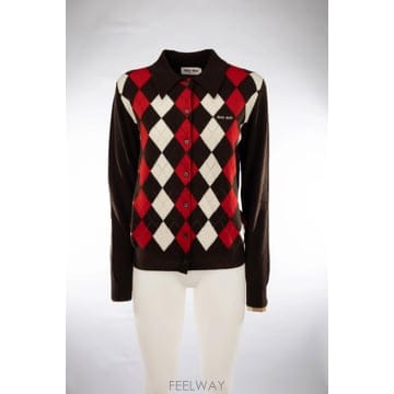 Miu Miu [W63]�̿�̿� MMF03Y6033 F0003 ���� ������ ��Ʈ ����� MAGLIERIA[W63]�̿�̿� MMF03Y6033 F0003 ���� ������ ��Ʈ �����