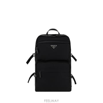 PRADA [K68]����� 2VZ101VOOO2DMG F0002 ���� ���� �賶 Logoed Backpack[K68]����� 2VZ101VOOO2DMG F0002 ���� ���� �賶 Logoed