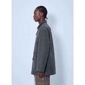 26 F/W 릭오웬스 COLLARED 캔버스 MAC 자켓 RR02F4 B0112330932