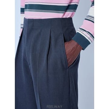 26 F/W 라코스테 런웨이 스트레이트 핏 테일러 자카드 팬츠 AH3 B0112330939