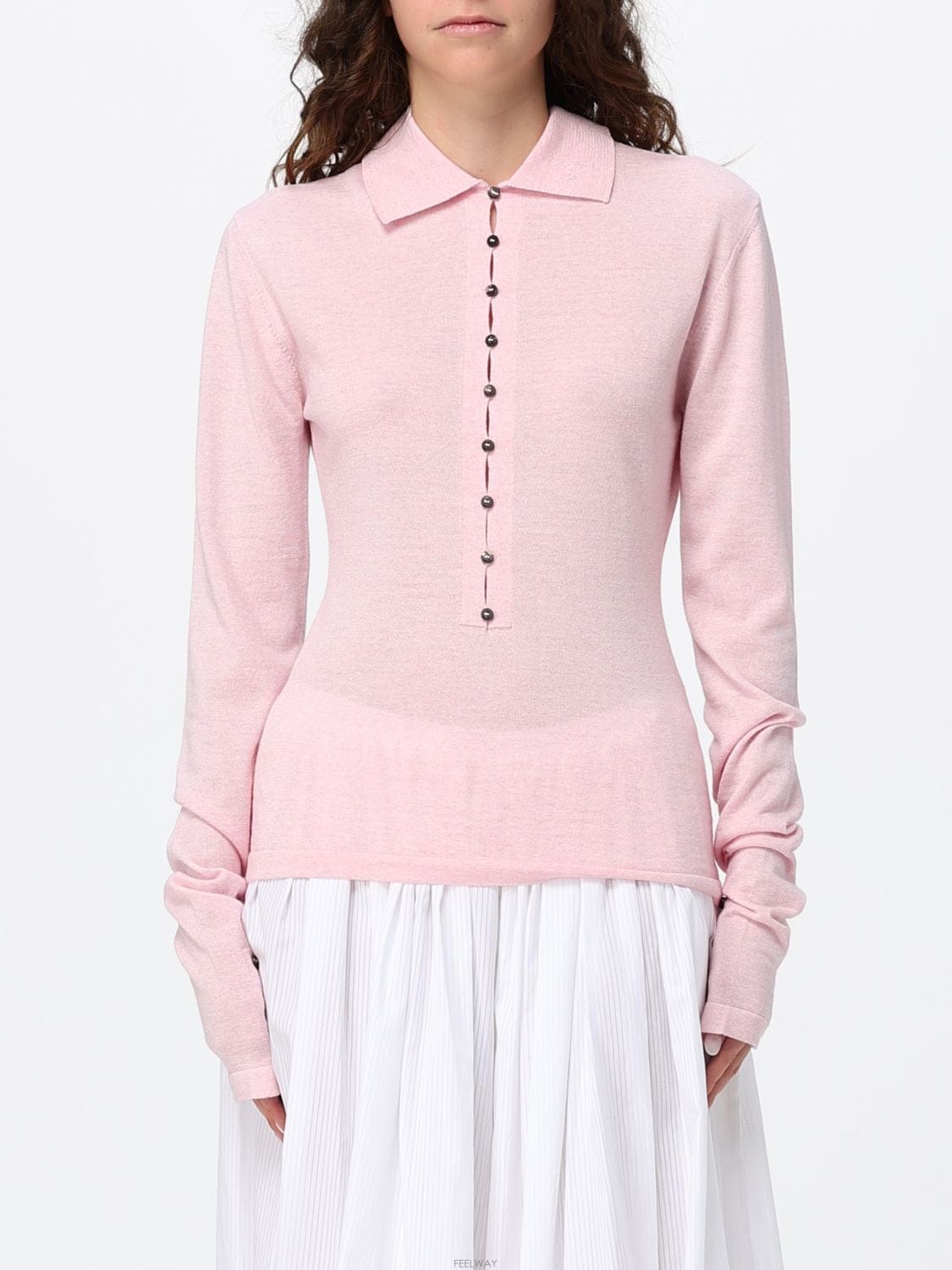 Jacquemus [A6] ��ũ���� POW00806AK00145 ���� Ƽ���� POW00806AK00145-410[A6] ��ũ���� POW00806AK00145 ���� Ƽ���� POW00806AK00