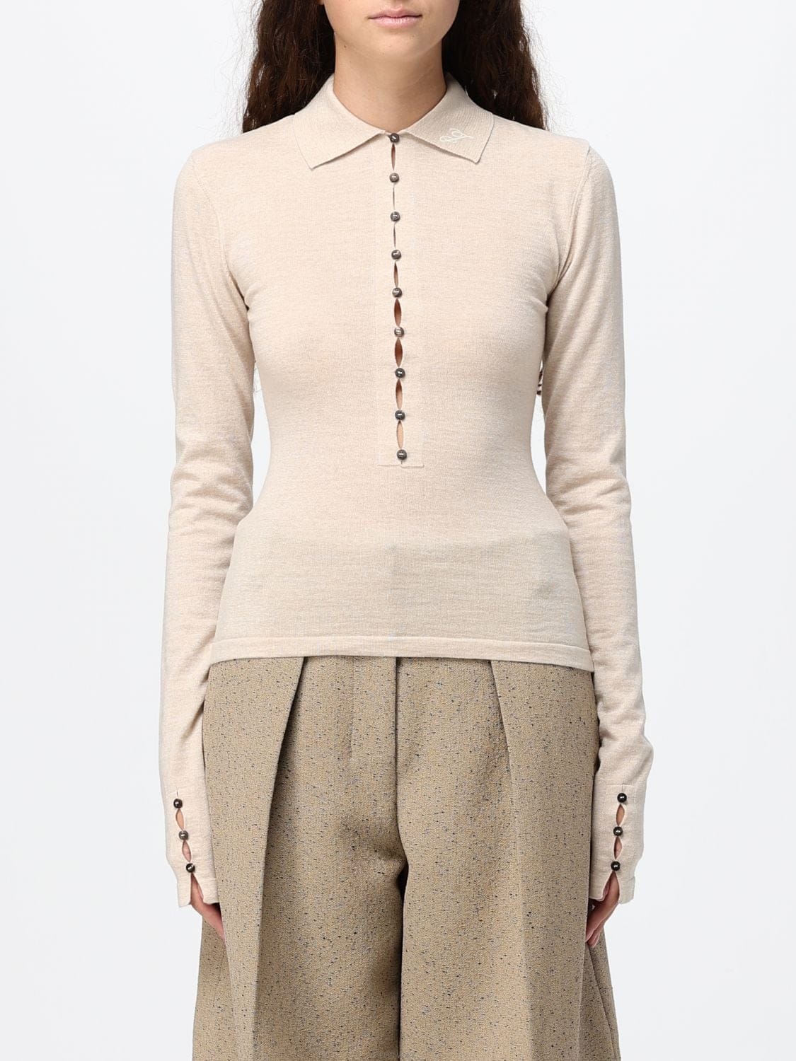 Jacquemus [A6] ��ũ���� POW00806AK00145 ���� Ƽ���� POW00806AK00145-130[A6] ��ũ���� POW00806AK00145 ���� Ƽ���� POW00806AK00