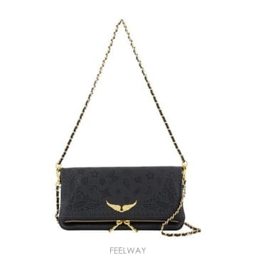 Zadig&Voltaire 26FW �ڵ�غ��׸� ũ�ν��� LWBA04303 011 BLACK26FW �ڵ�غ��׸� ũ�ν��� LWBA04303 011 BLACK