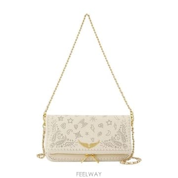Zadig&Voltaire 26FW �ڵ�غ��׸� ũ�ν��� LWBA04303 100 WHITE26FW �ڵ�غ��׸� ũ�ν��� LWBA04303 100 WHITE