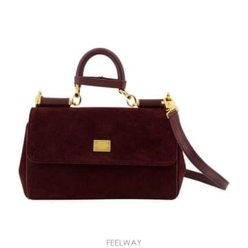 Dolce&Gabbana 26FW ��ü�ذ��ٳ� ũ�ν��� BB7864 BO903 8B517 BURGUNDY26FW ��ü�ذ��ٳ� ũ�ν��� BB7864 BO903 8B517 BURGUNDY