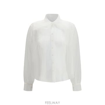 [B1] 포르테 포르테 15389MYSHIRT 블라우스 셔츠 탑 여성 15389MYSHIRTF50M0013