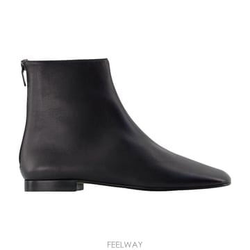 26 F/W 토템 CONTOUR 부츠 TOTEME 레더 블랙 264- B0732318810