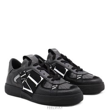 발렌티노 블랙 레더 VL7N 스니커즈 8Y2S0C58WRQ0NO B1041921568