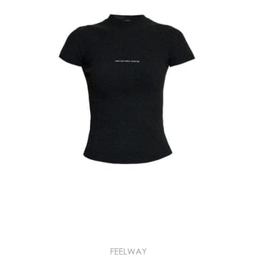 Alexander Wang 26FW �˷���� �� ���� Ƽ���� 1KC2261037 001 BLACK26FW �˷���� �� ���� Ƽ���� 1KC2261037 001 BLACK