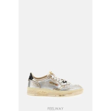 26 F/W 오트리 MEDALIST 슈퍼 빈티지 라미네이트 레더 스니 B0032331468