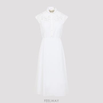 [A3] 발렌티노 8B3VAJR59VN 원피스 드레스 8B3VAJR59VN 0BO BIANCO