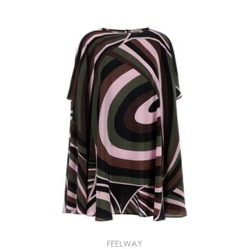 Emilio Pucci 26FW ���и���Ǫġ ���ǽ� 6URL026U753 012 Printed26FW ���и���Ǫġ ���ǽ� 6URL026U753 012 Printed
