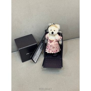 프라다 테디베어 백참 키링