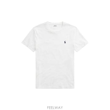 Ralph Lauren 26SS ���� �η� ���� Ƽ���� 710680785 003 WHITE26SS ���� �η� ���� Ƽ���� 710680785 003 WHITE