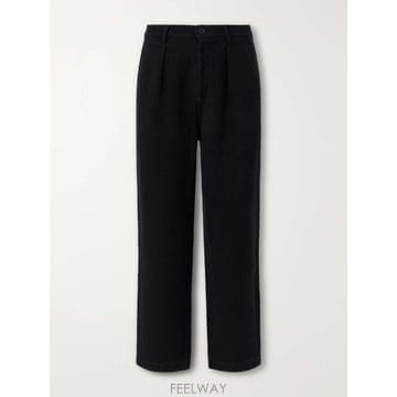 블루 블루 재팬 와이드레그 플리트 COTTONSASHIKO 트라우저 B0082331769
