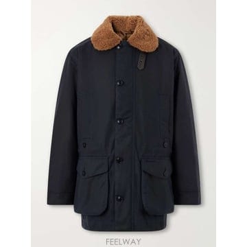 바버 윈터 ENDURANCE PLUSHTRIMMED 왁싱코튼 자켓  B0082331800